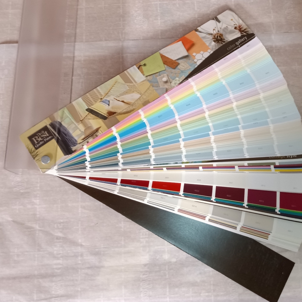 Paint Color Swatch Fan